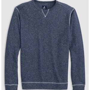 Johnnie-O Heathered Blue Sweatshirt
